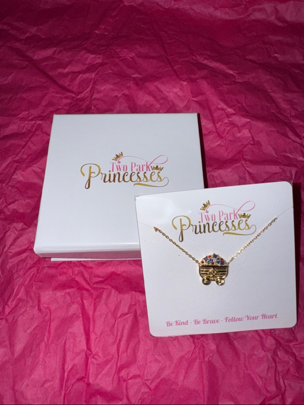 runDisney Dopey Necklace Two Park Princesses
